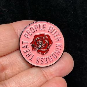 ⭐️*HOST PICK* 🎁 self love motivational pin-enamel and bright pin